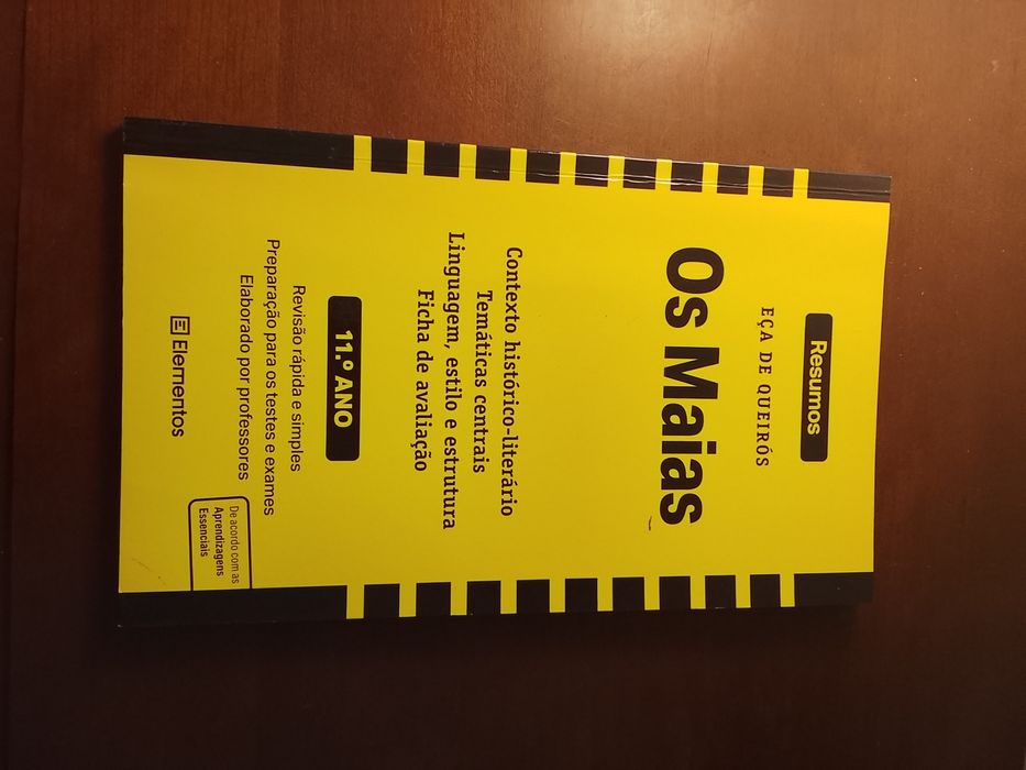 Vendo resumo Maias de Eça de Queirós