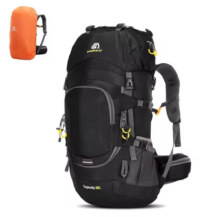 Туристичний трекінговий похідний рюкзак Weikani 60L + чехол в подарок