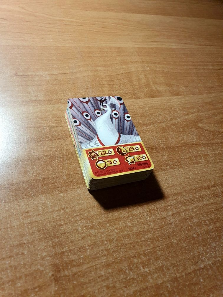 Karty "Kung Fu Panda" do gry w wojnę (Top Trumps)