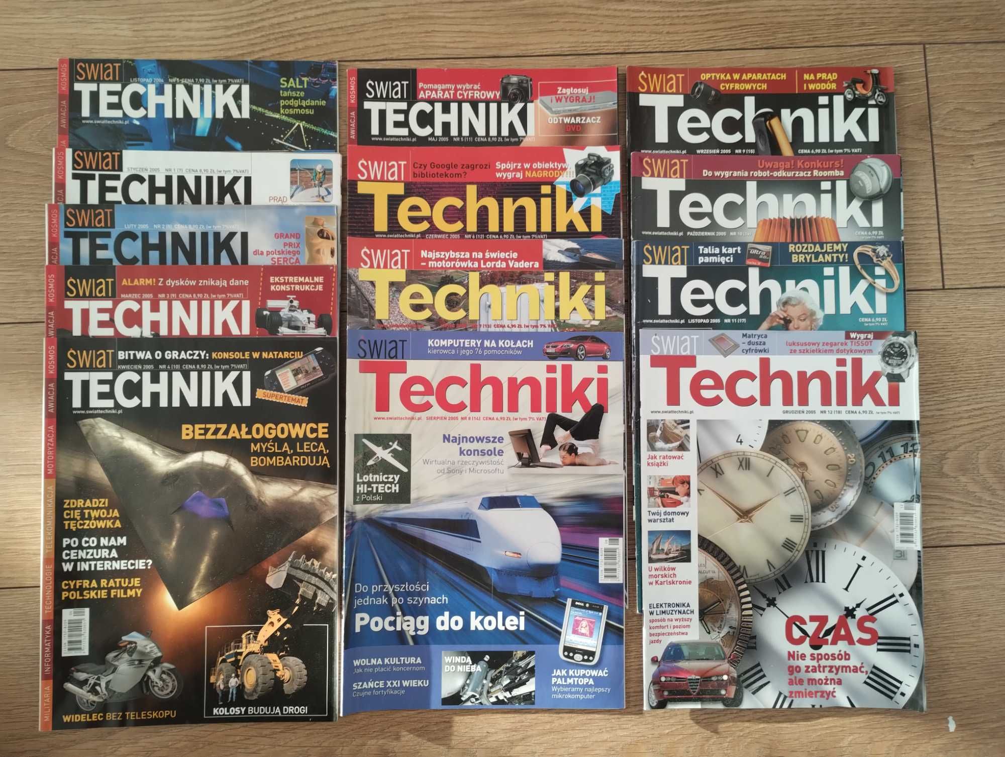 13x Świat techniki czasopismo 2005