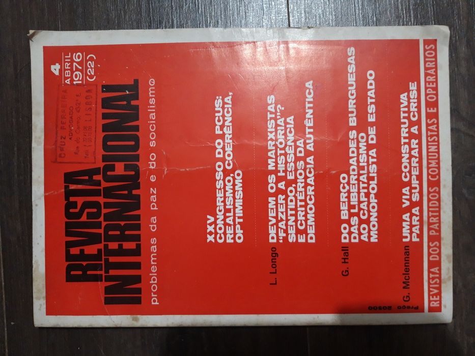 4 edições colecção REVISTA INTERNACIONAL