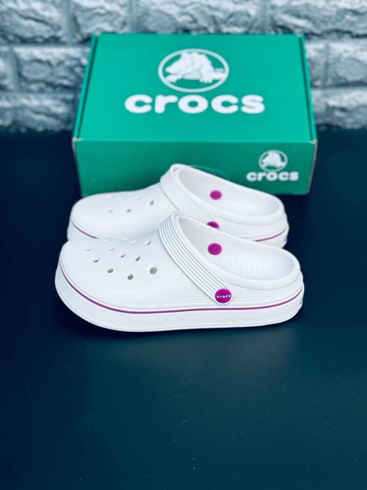 Шлепанцы женские Crocs Пляжные сабо кроксы сланцы тапочки Топ продаж!