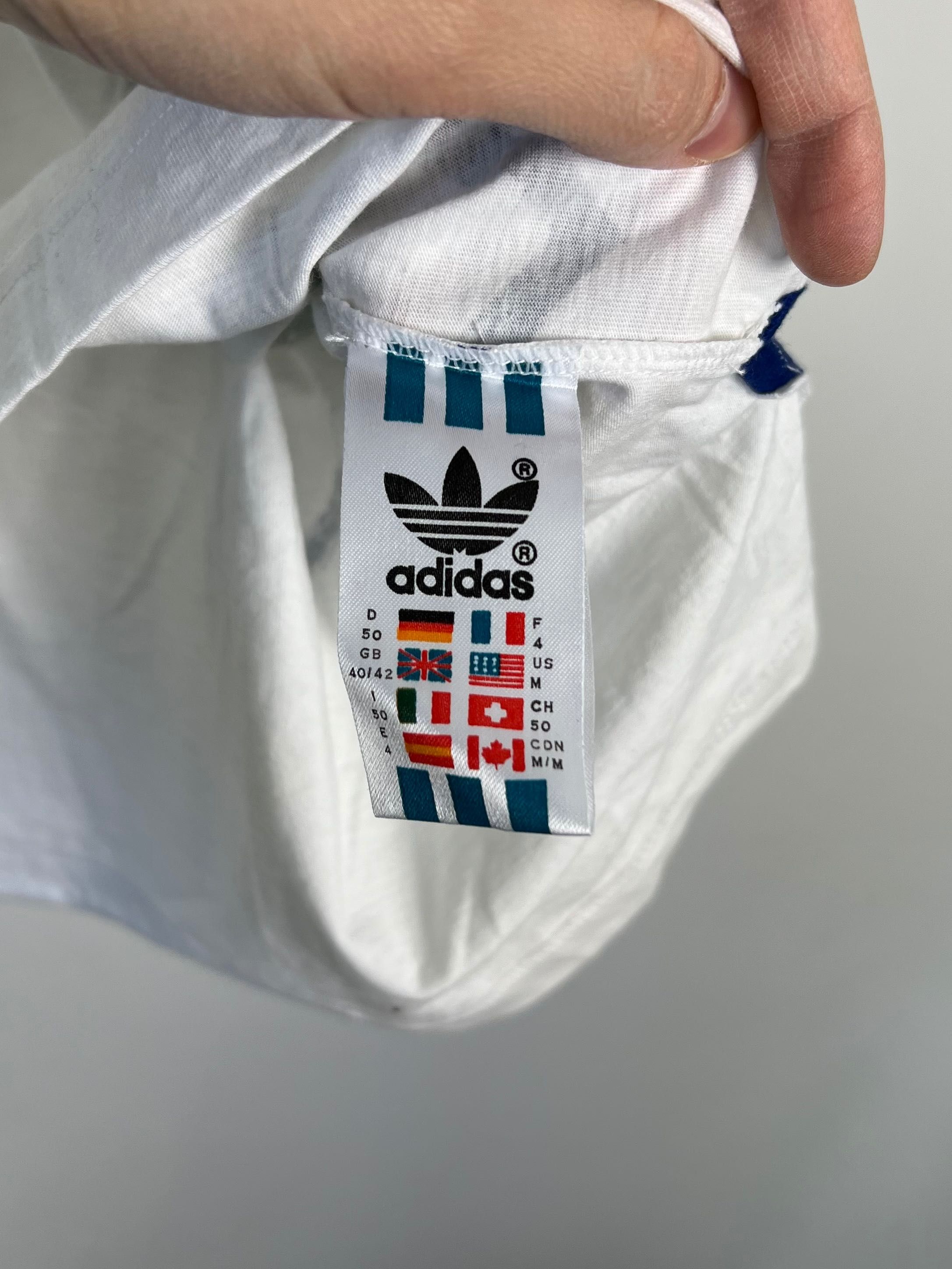 Koszulka Polo Adidas Vintage lata 80’s 90’s