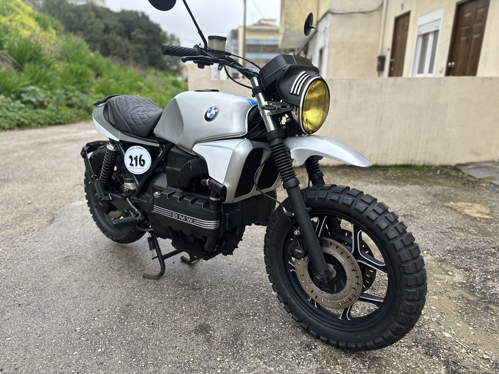 BMW K100 Custom Scrambler