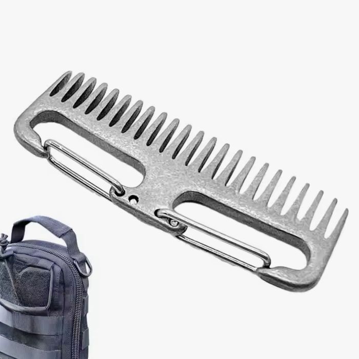 EDC ‼️ Гребінець - карабін з титану