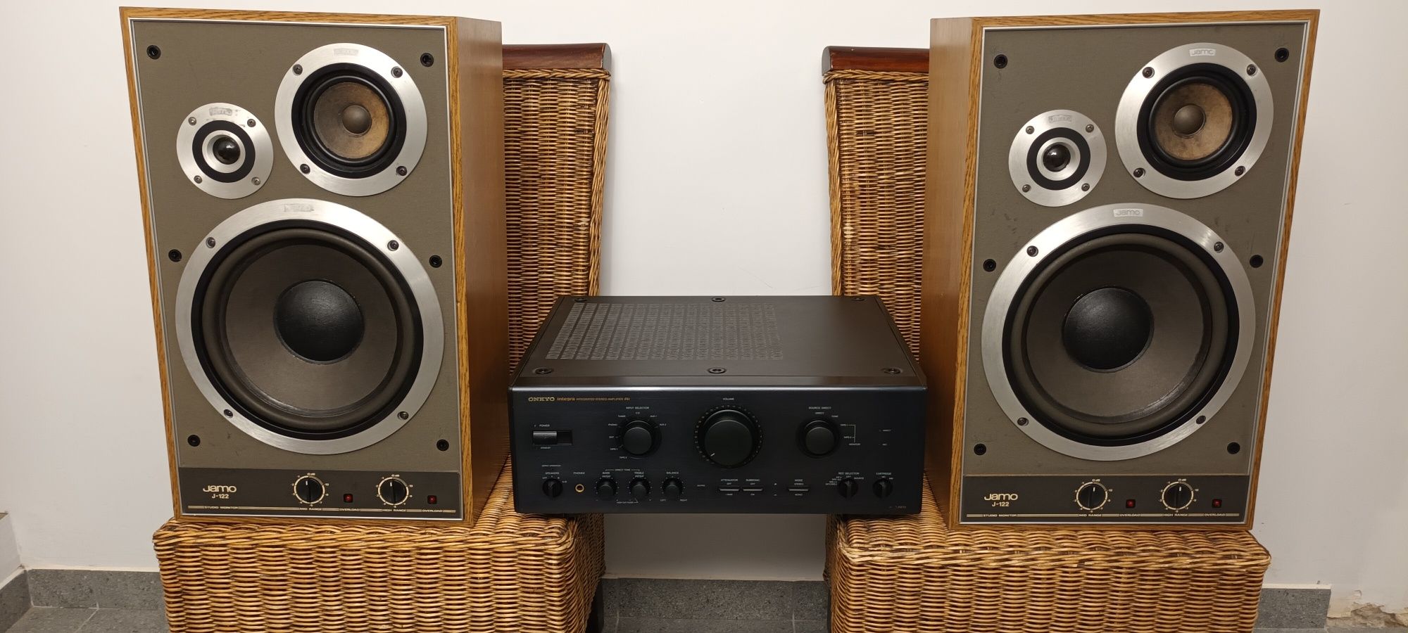 Wzmacniacz Onkyo 8870 Jamo j-122 monitor