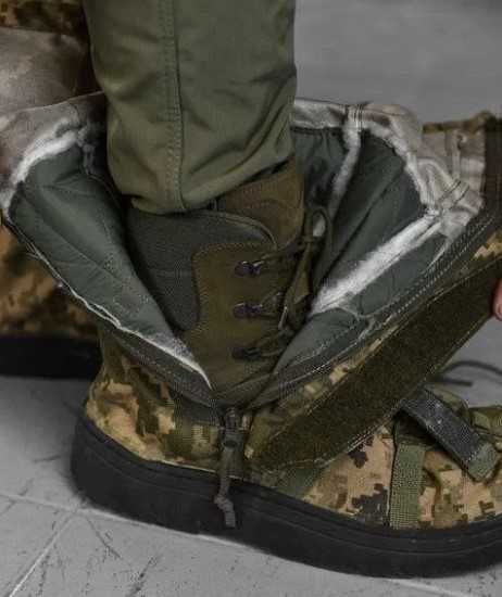 Бахилы непромокаемые, утепленные 800гр.