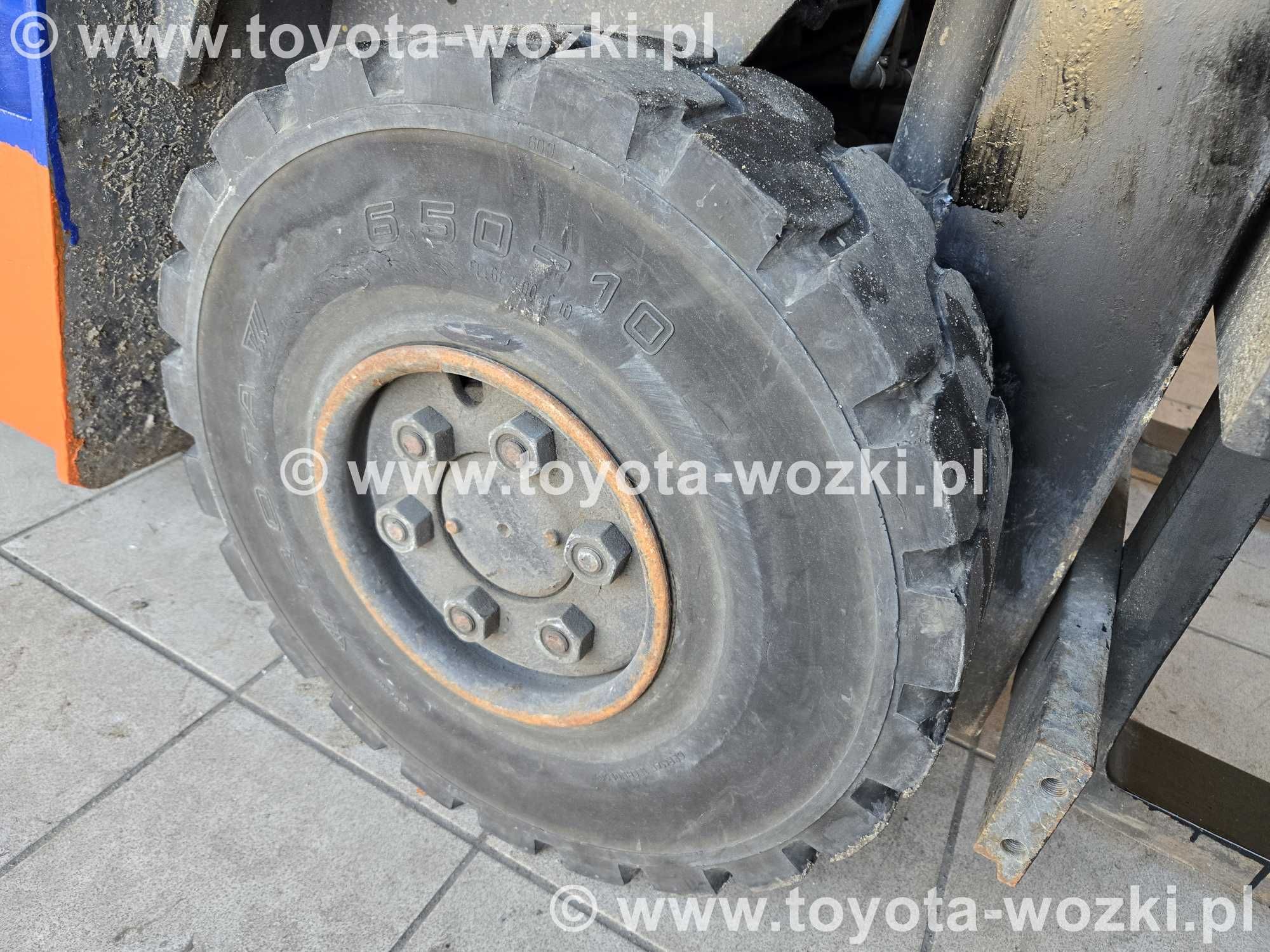 Wózek Widłowy TOYOTA 5FG18 , Wózki Widłowe TOYOTA 5FGF18 widlak LINDE