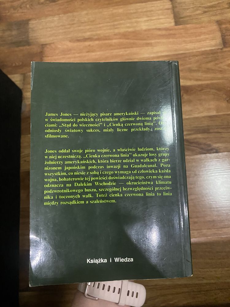Książka „Cienka Czerwona Linia” James Jones