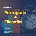 Explicações de Português e Filosofia