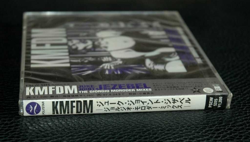 KMFDM - Juke-Joint Jezebel. 1995 Polystar. Japan. OBI. Folia.