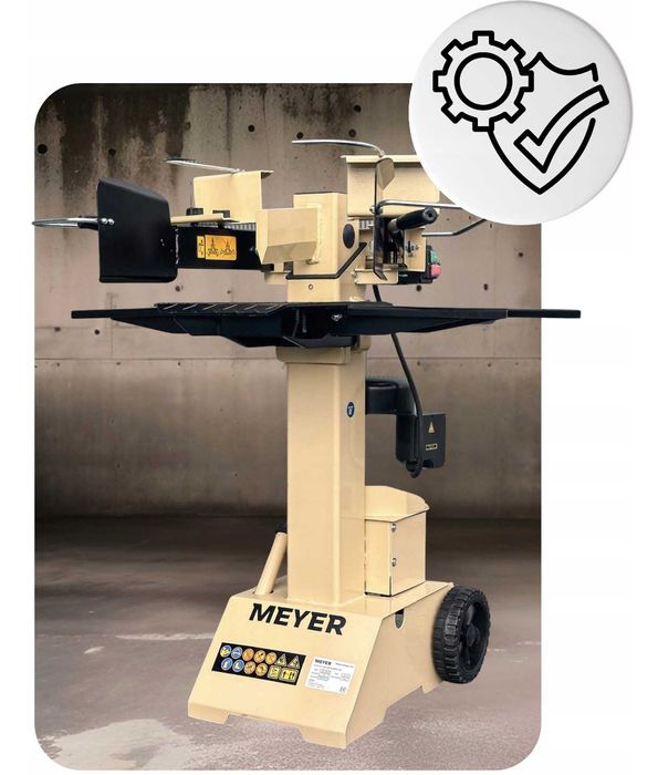 Łuparka do drewna hydrauliczna  MEYER M8TN ELEKTRYCZNA 230V/400V
