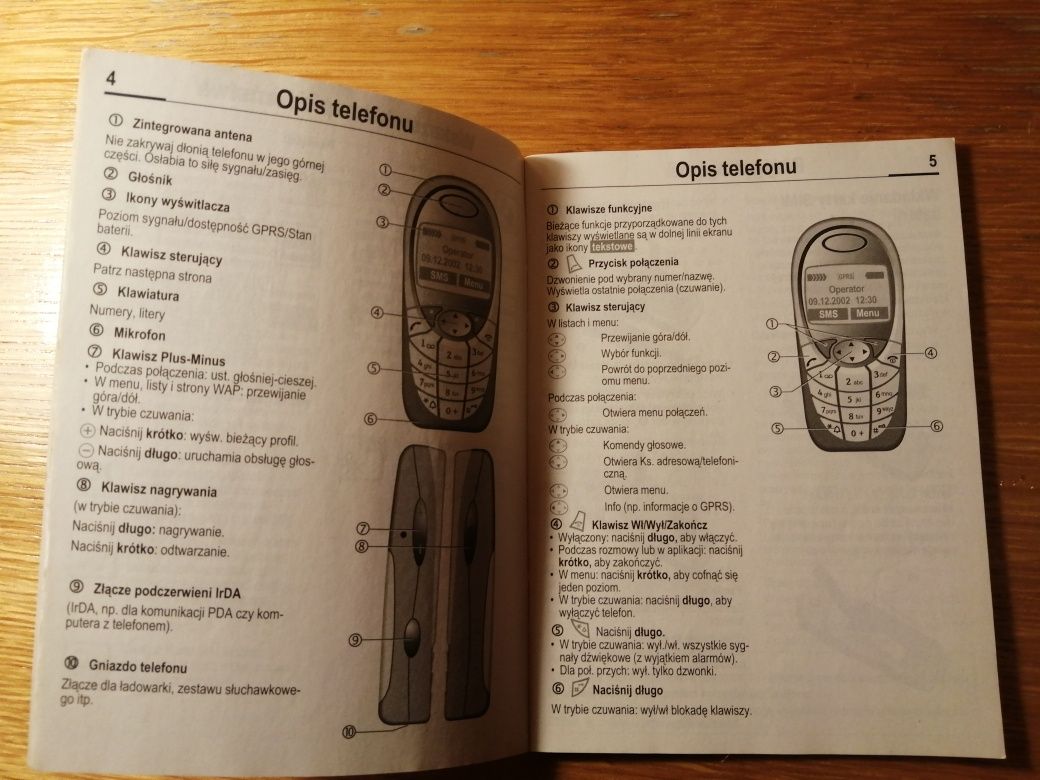 Siemens S55 instrukcja obsługi