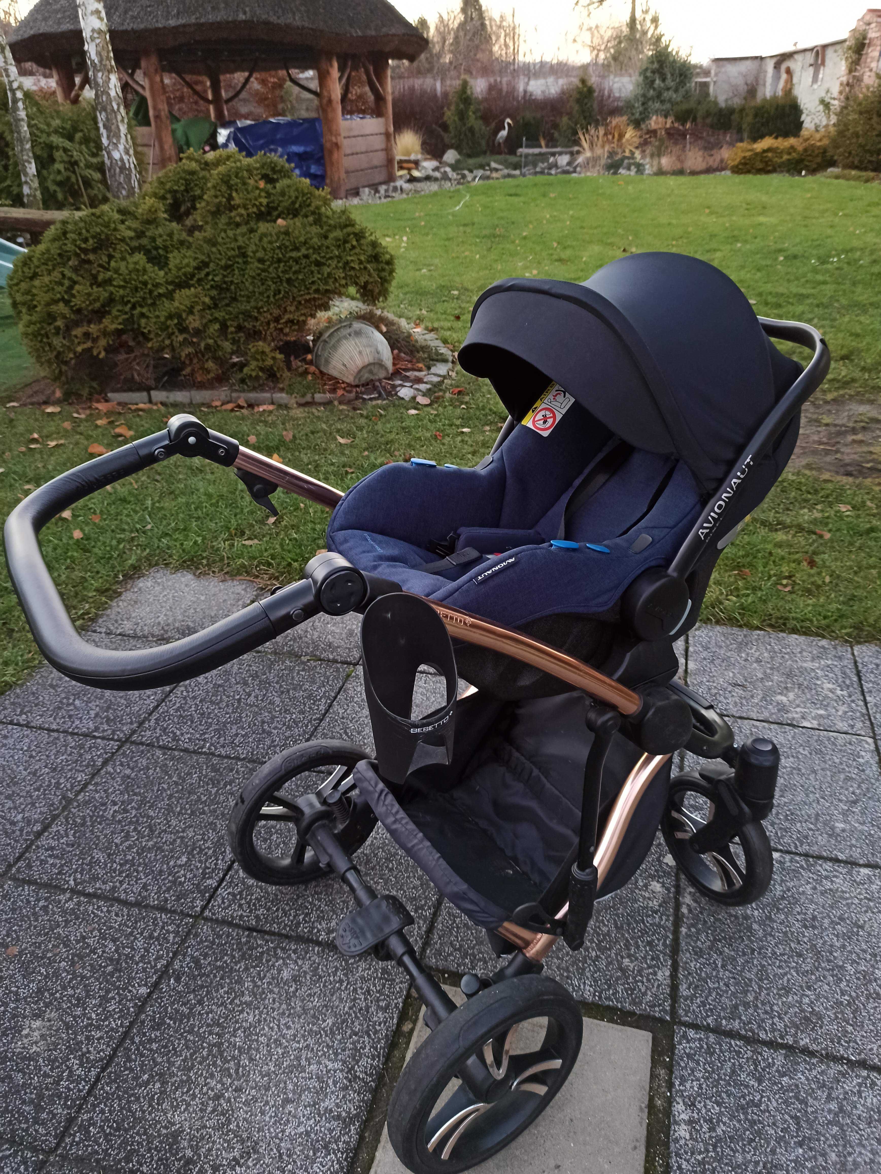 Wózek 3w1 Bebetto Bresso Premium