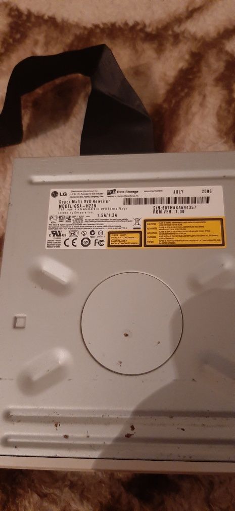 DVD RAM привід від LG