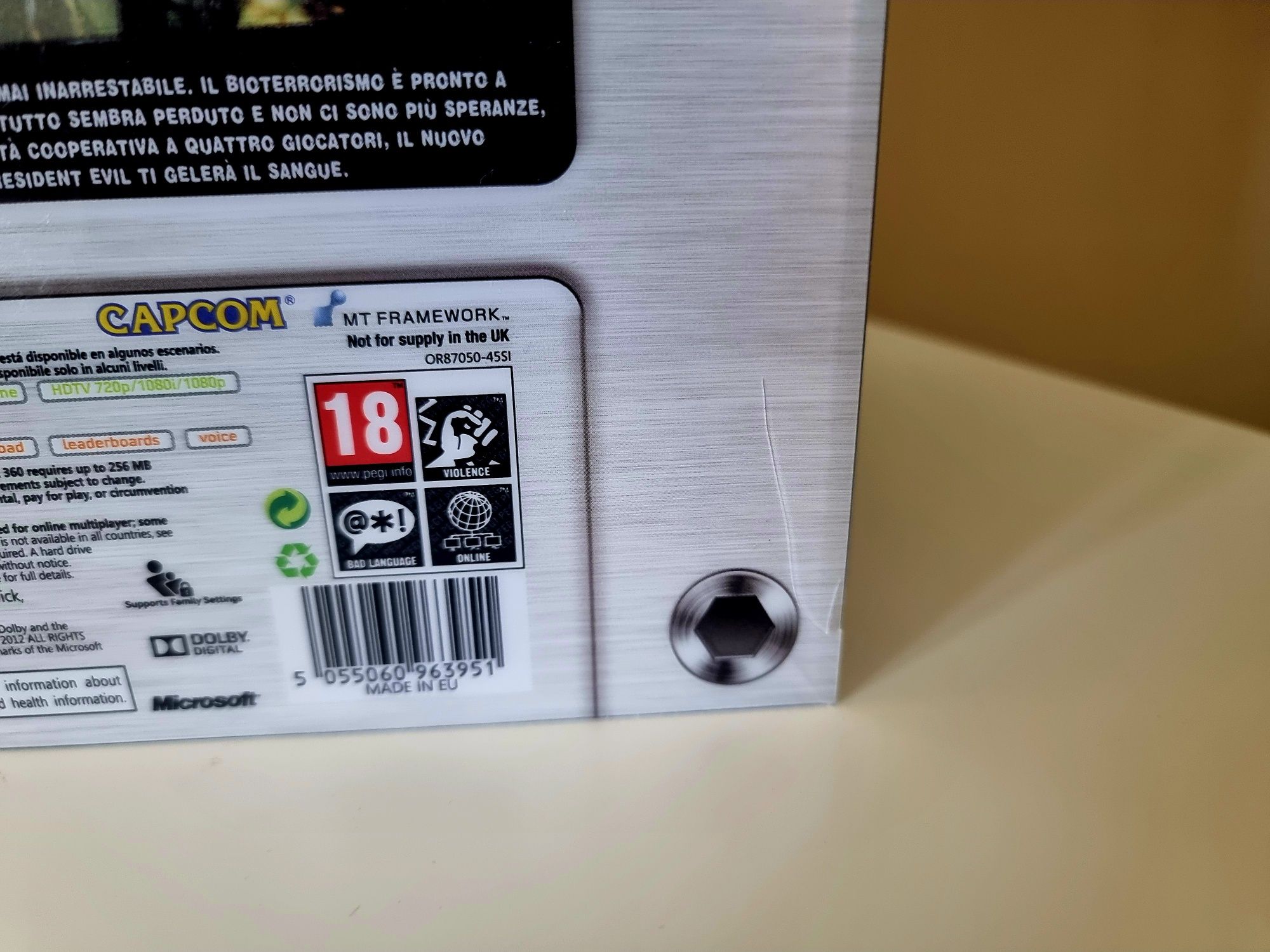 Resident Evil 6 Collector's Edition nowa Xbox360 Edycja kolekcjonerska