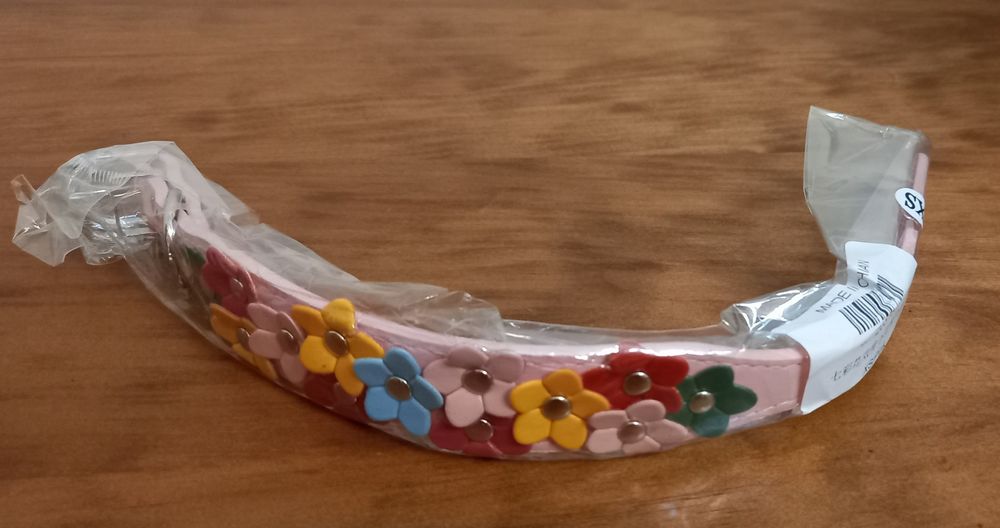 Coleira/ Coleira nova