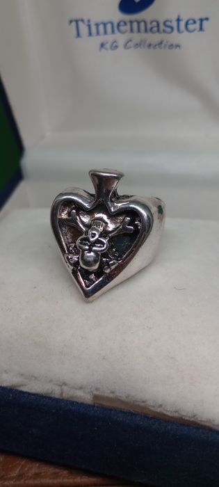 Pierścionek kolor srebrny