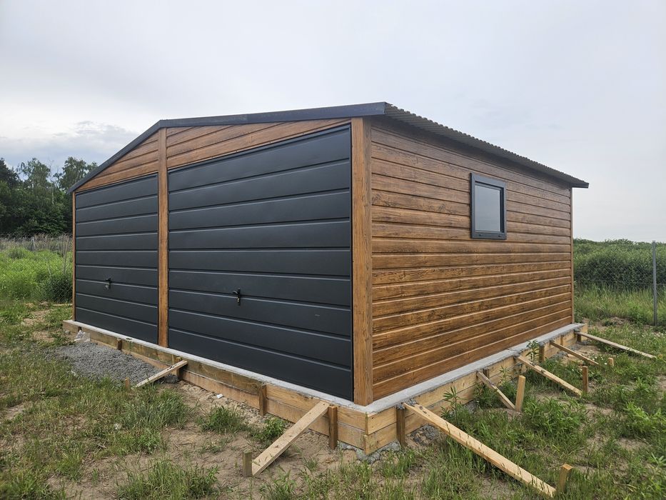 6x5.5 LUB Garaze Blaszane Garaz Blaszany Blaszak Blaszaki Garaże Garaż