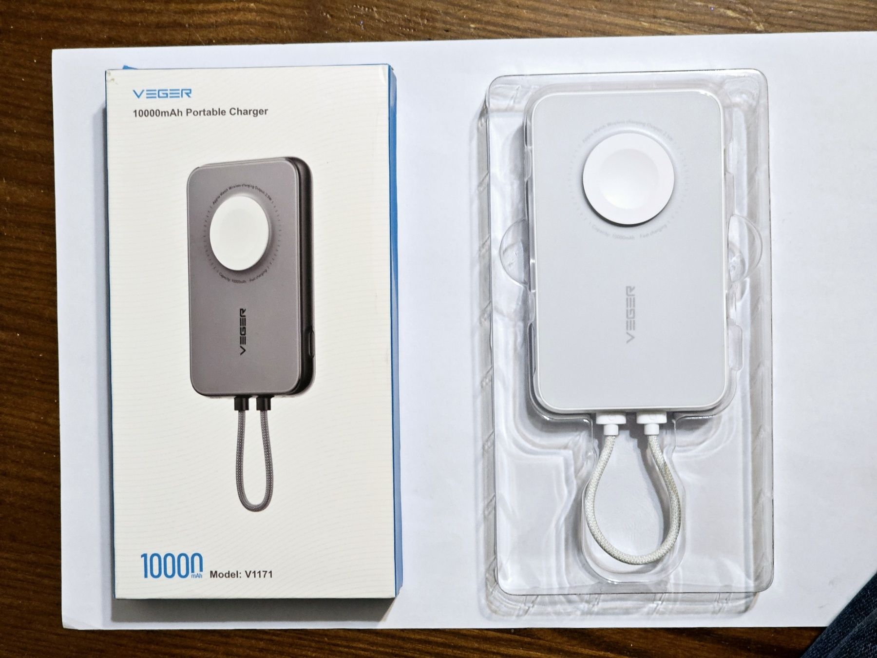 Павербанк 10000 mAh VEGER V1171