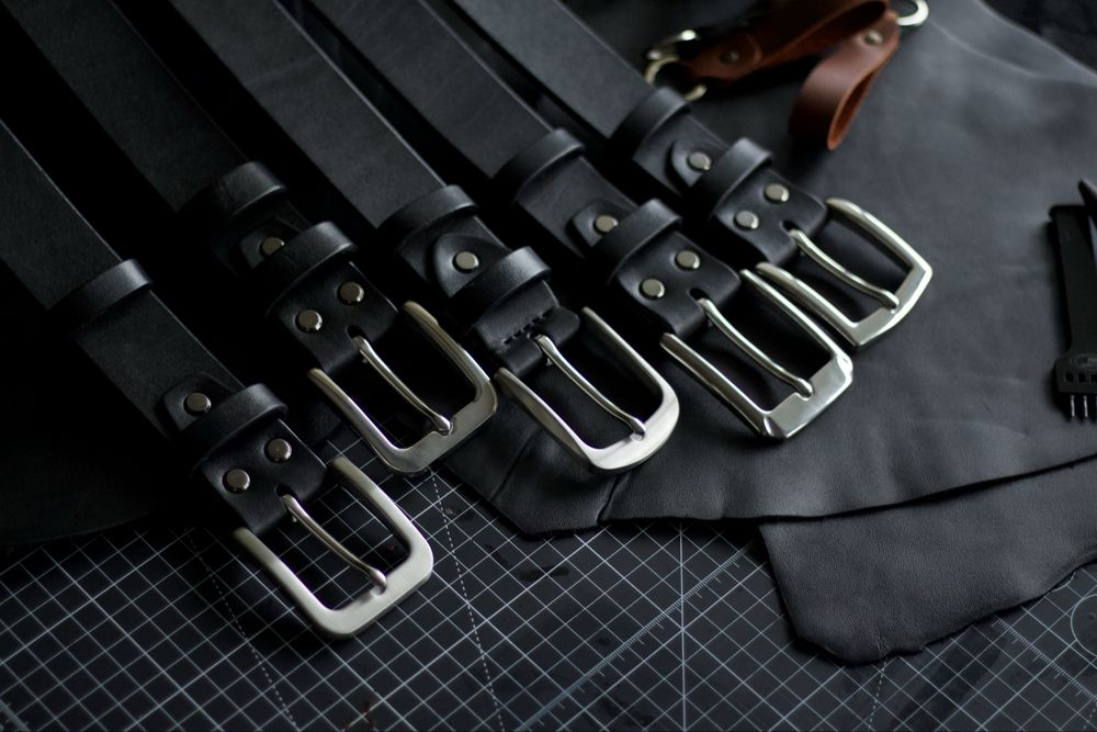 Ремінь шкіряний чоловічий ручної роботи. Подарунок. Ремень мужской