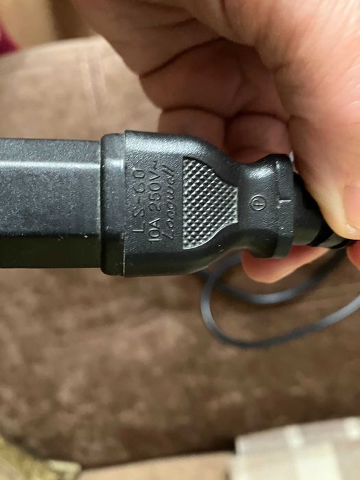 Kabel zasilający do monitora CRT