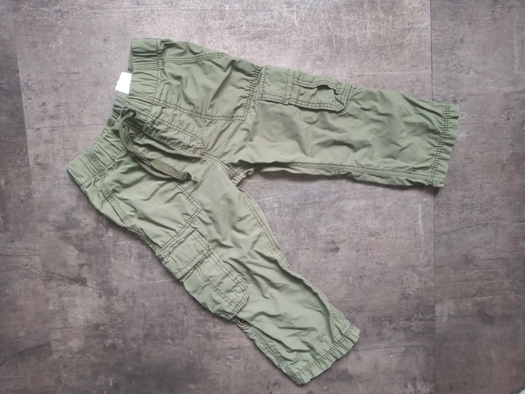 Spodnie khaki bojówki 100% bawełna H&M 98, 104