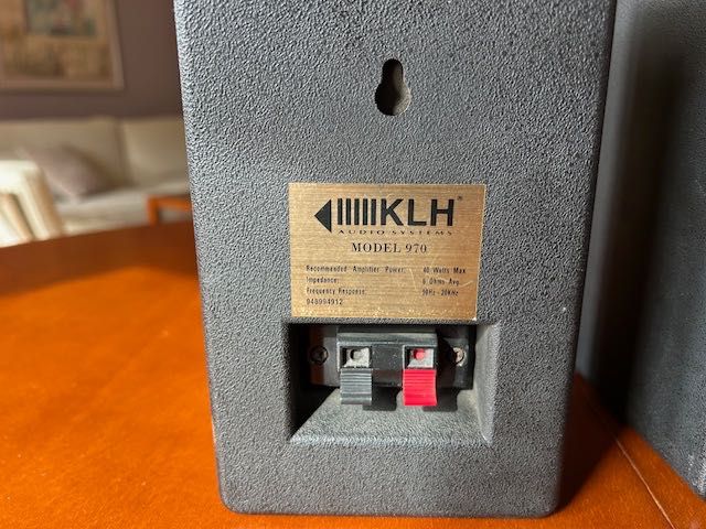 Głośniki KLH Model 970 3-drożne wewnętrzne
