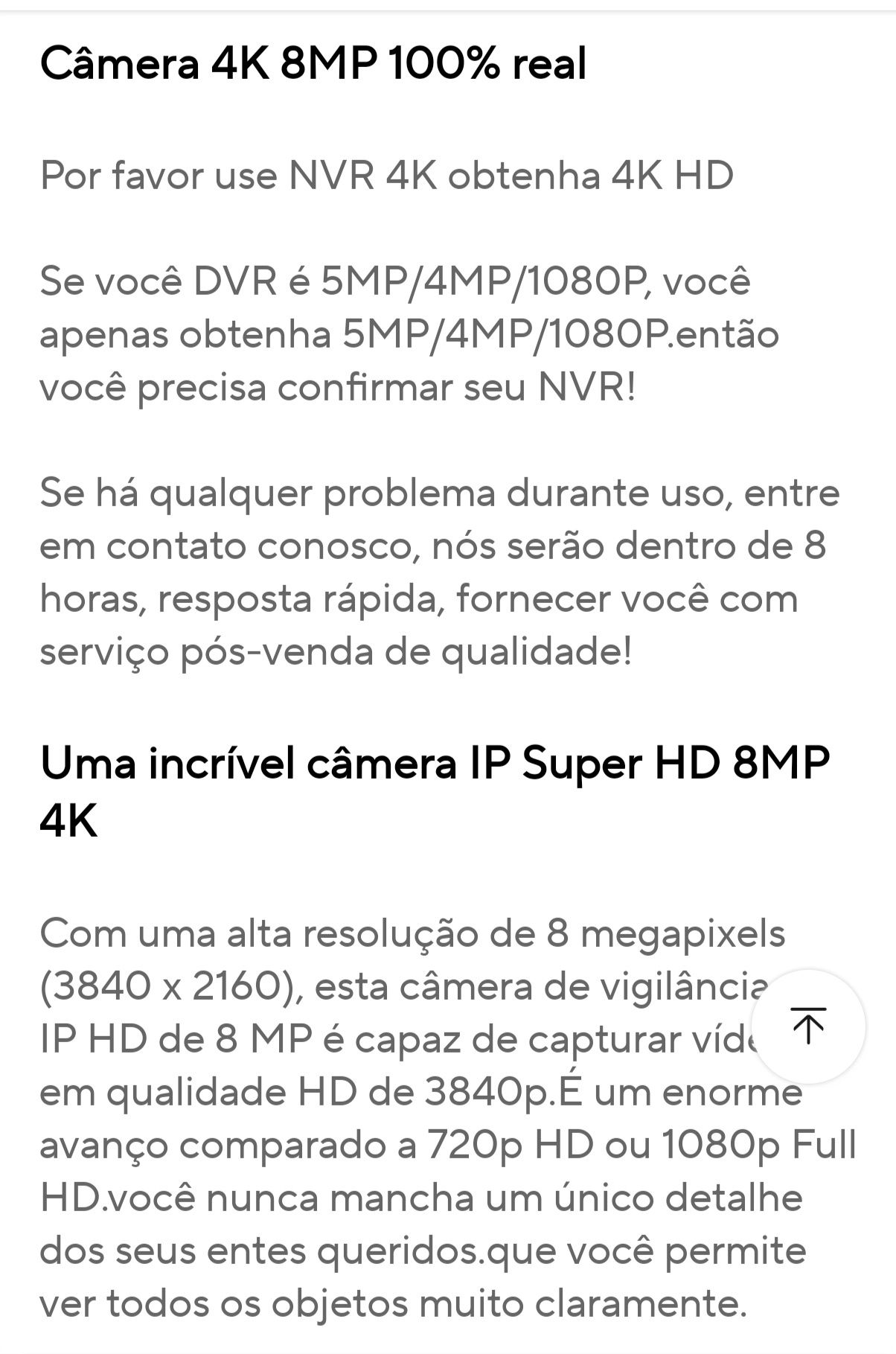 Câmara de videovigilância