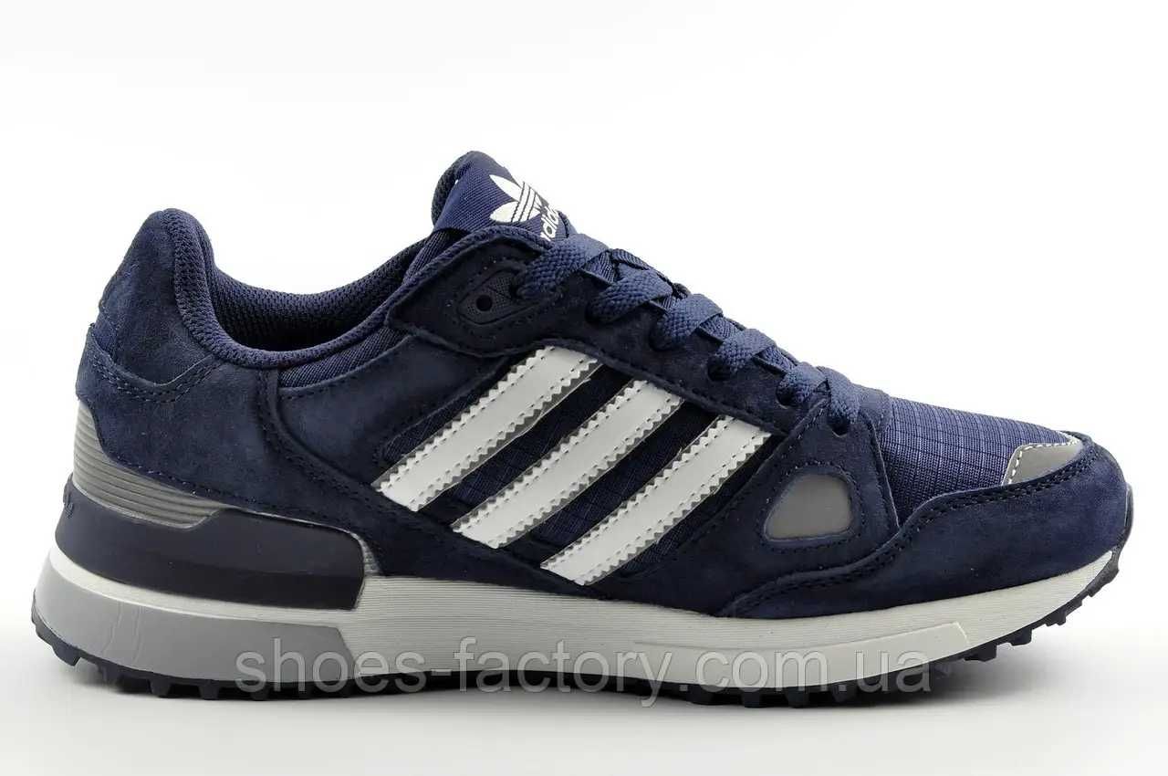 Кросівки чоловічі Adidas ZX750 Сині Код 61089
