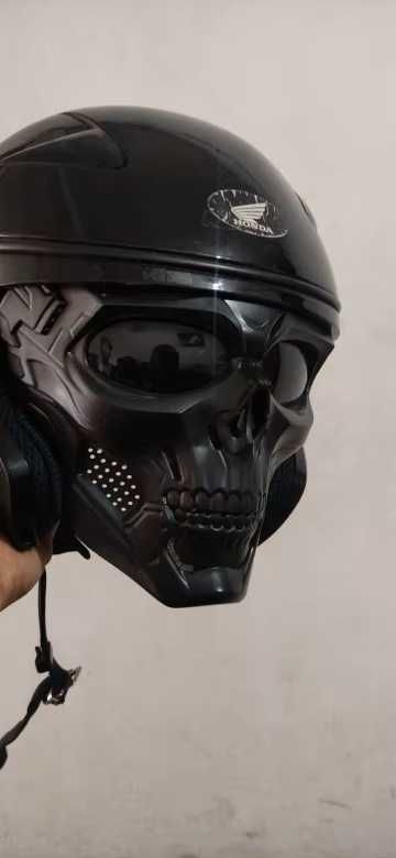 maska ochrona twarzy na motor hulajnogę rower paintball