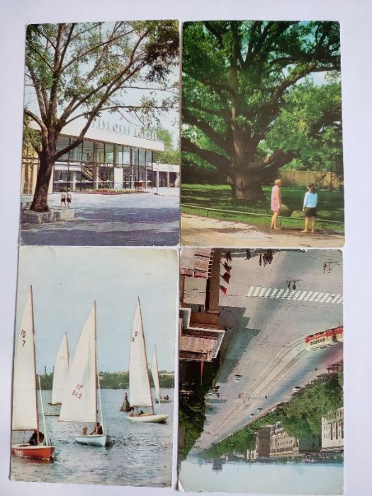 Листівки радянські м. Запоріжжя 1973 рік открытки Запорожье