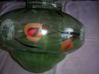 Globo em vidro verde para candeeiro