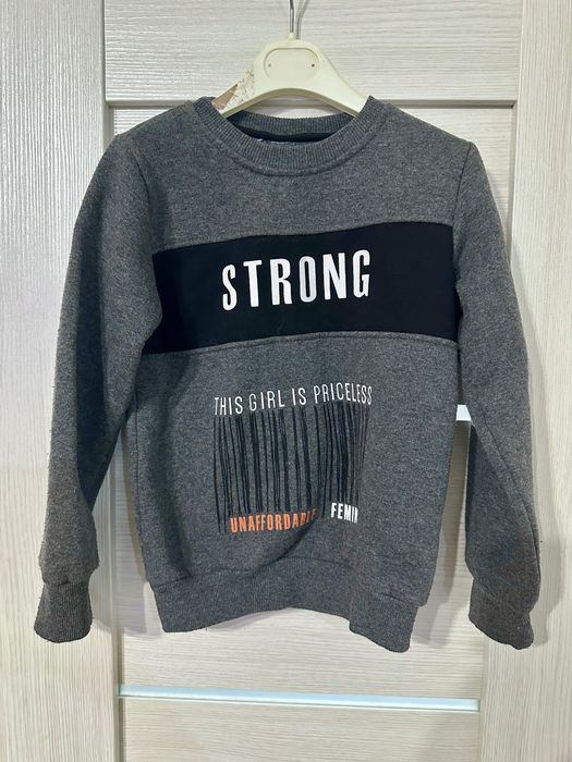 Теплий реглан,світшот 116-122см