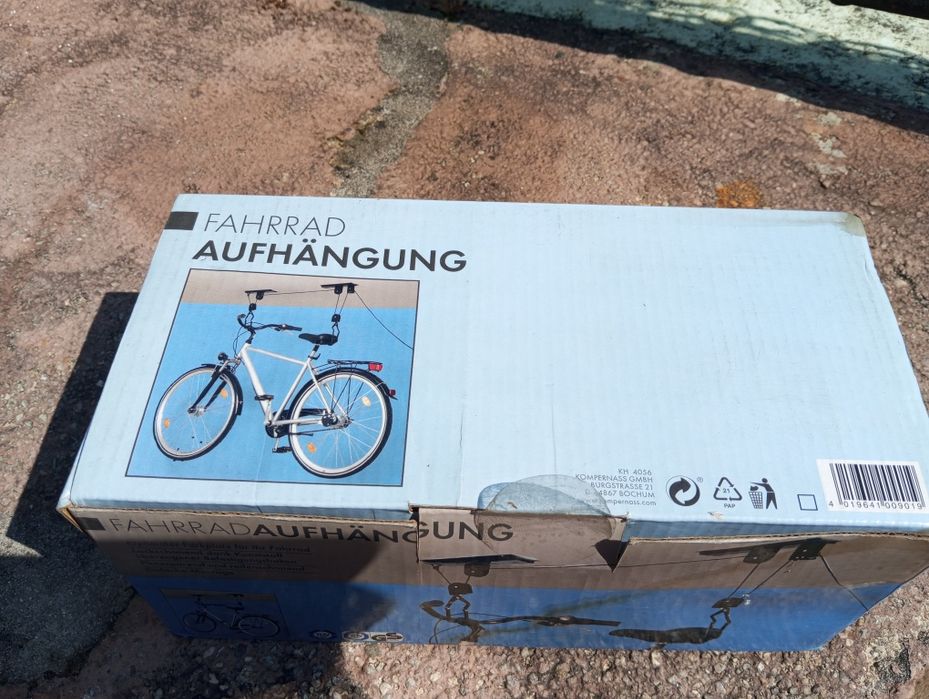 Suporte bicicleta ao teto