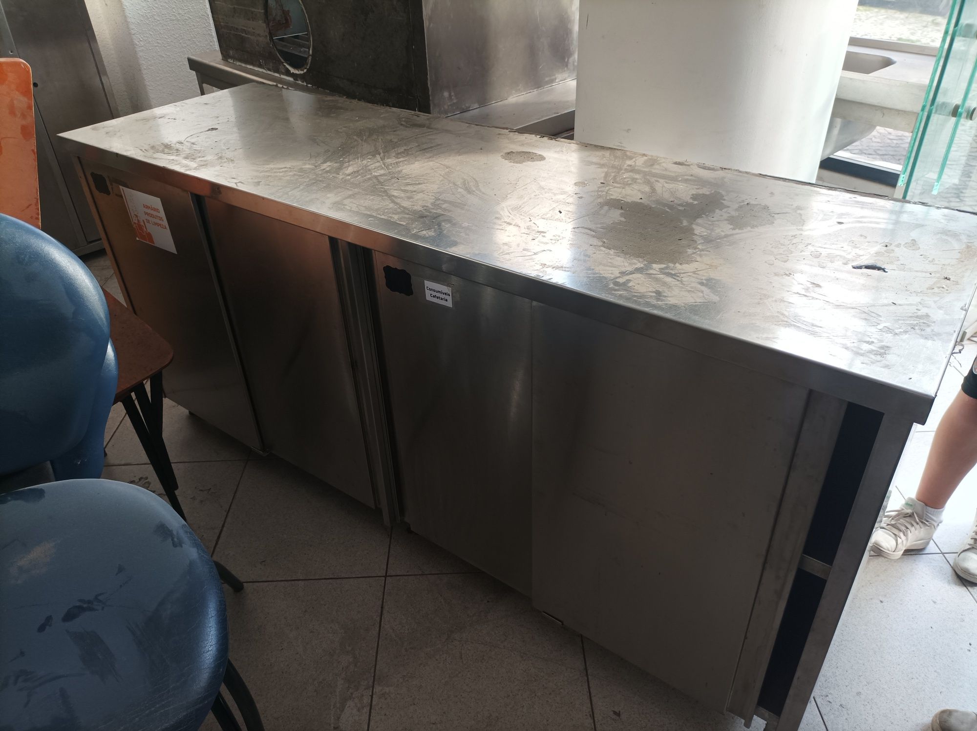 Bancadas de inox