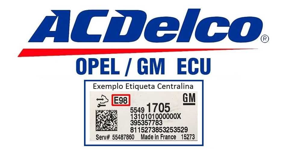 Reparação/Programação de Centralinas AC DELCO DELPHI Opel e Chevrolet