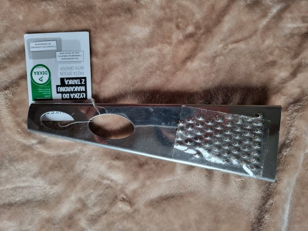 Tarka..Łyżka do makaronu z tarką