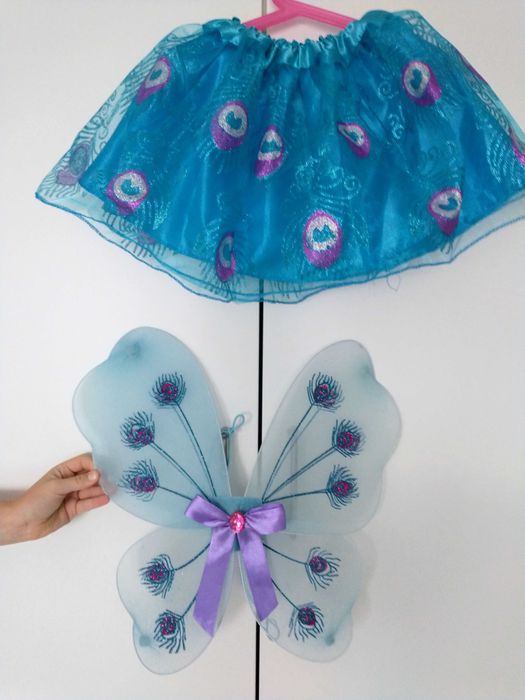 Strój  - przebranie dla dziewczynki Paw