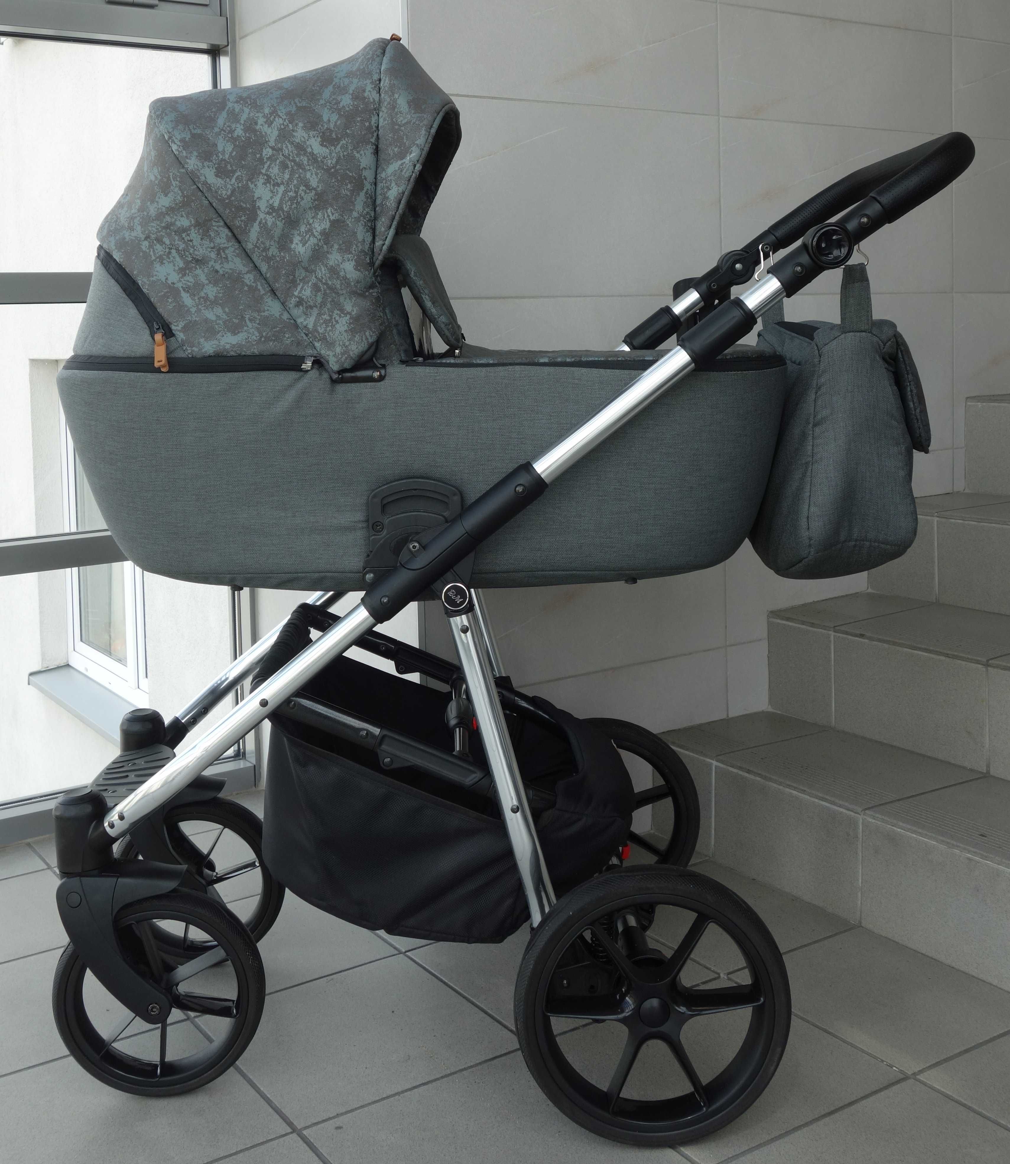 3w1 wózek Baby Merc z fotelikiem GB