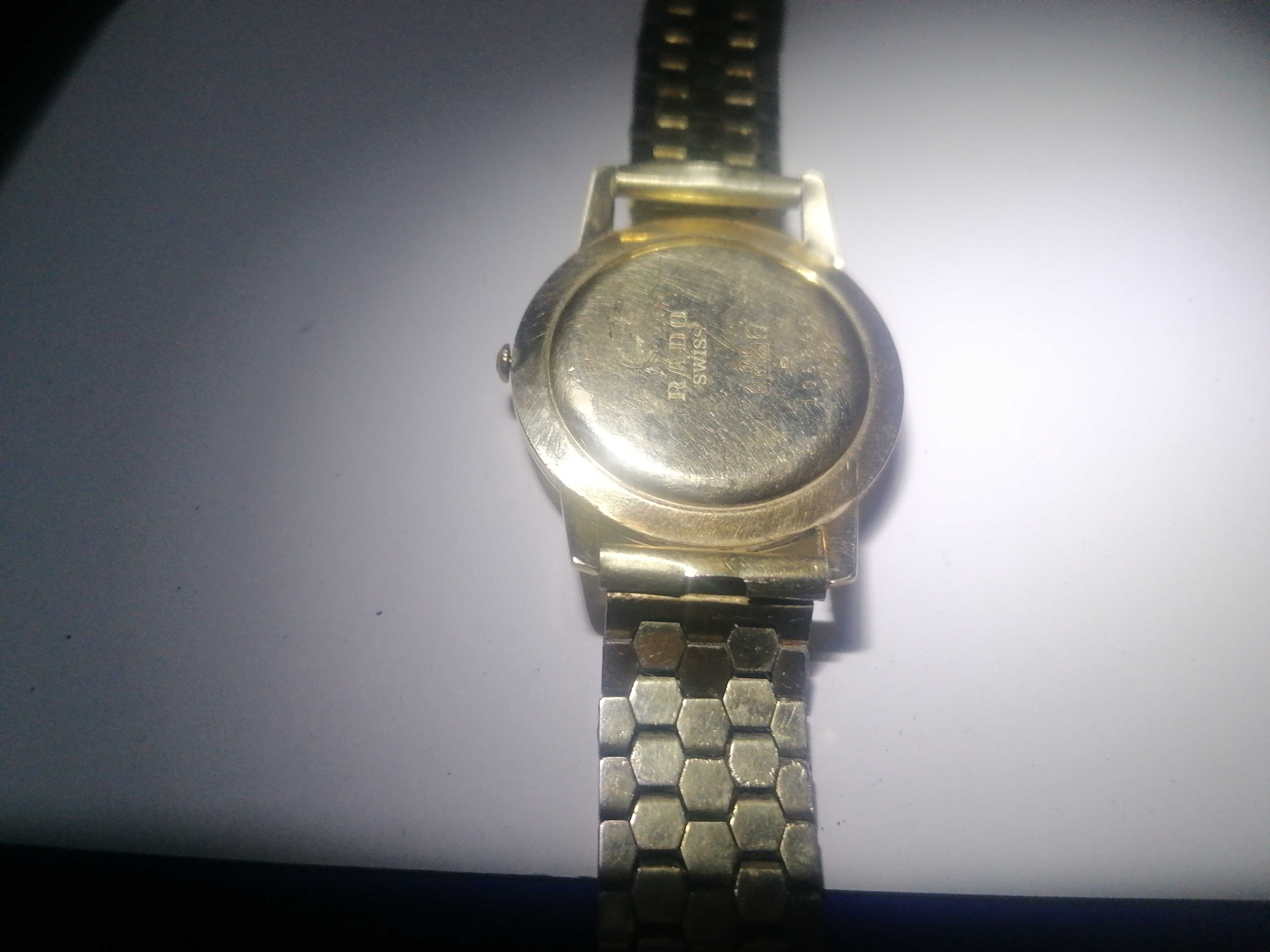 Zegarek Rado szwajcarski złoty 14 K