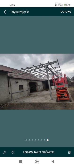 Hala wiata konstrukcje stalowe