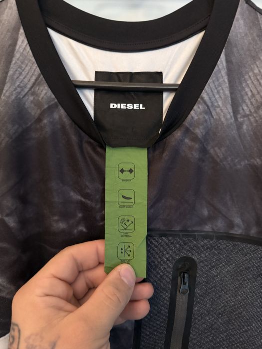 Diesel T-shirt Tech Series XXL | Nowa bez metki
