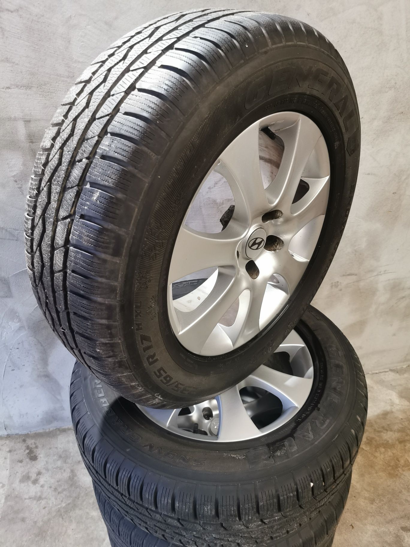 Koła zimowe 5x114,3 hyundai ix35 kia sportage