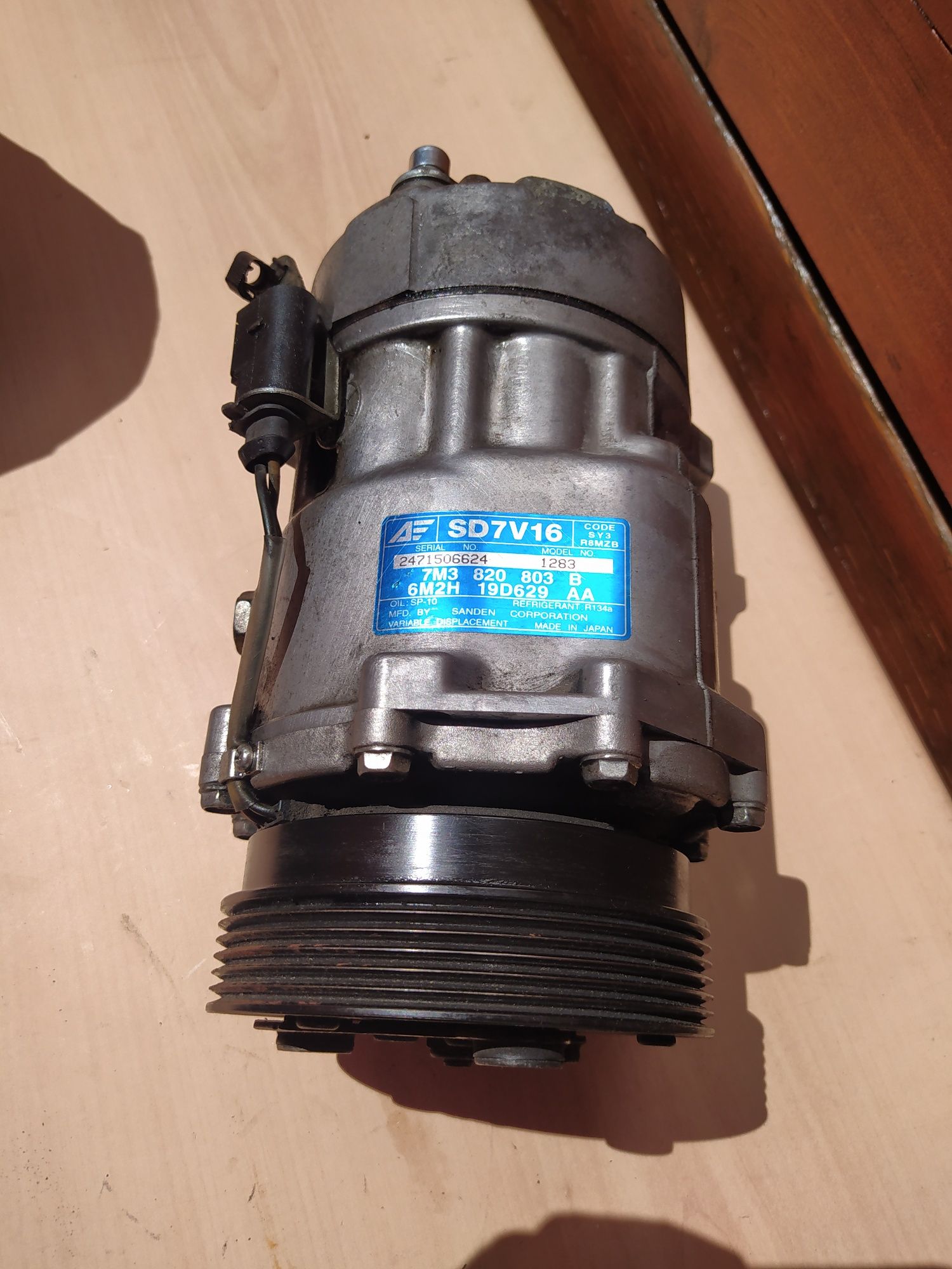 Motor de ar condicionado para carro