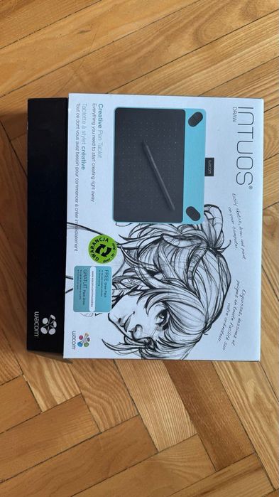Планшет Wacom intuos small mint blue CTL-490