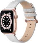 Pasek kompatybilny z Apple Watch biały