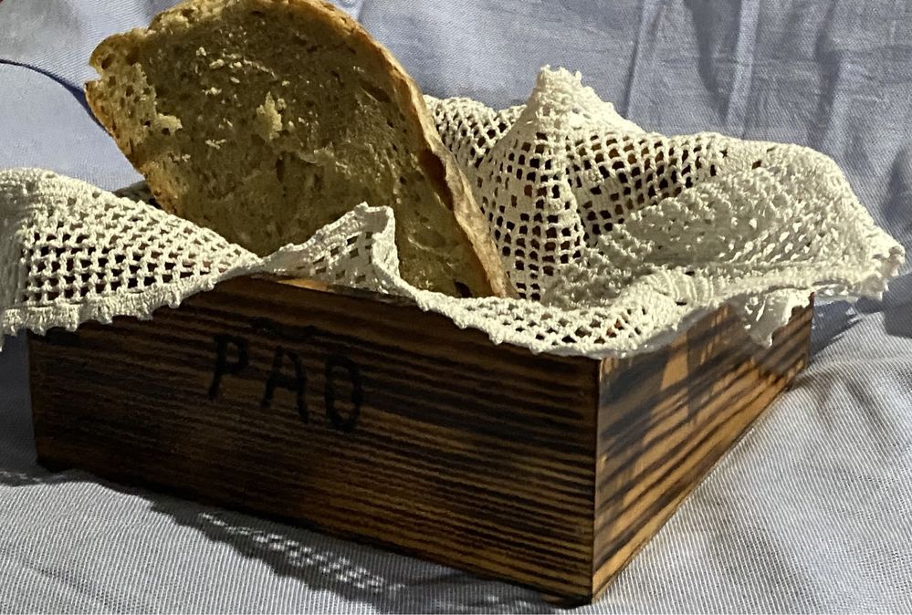 Caixas do pão em madeira