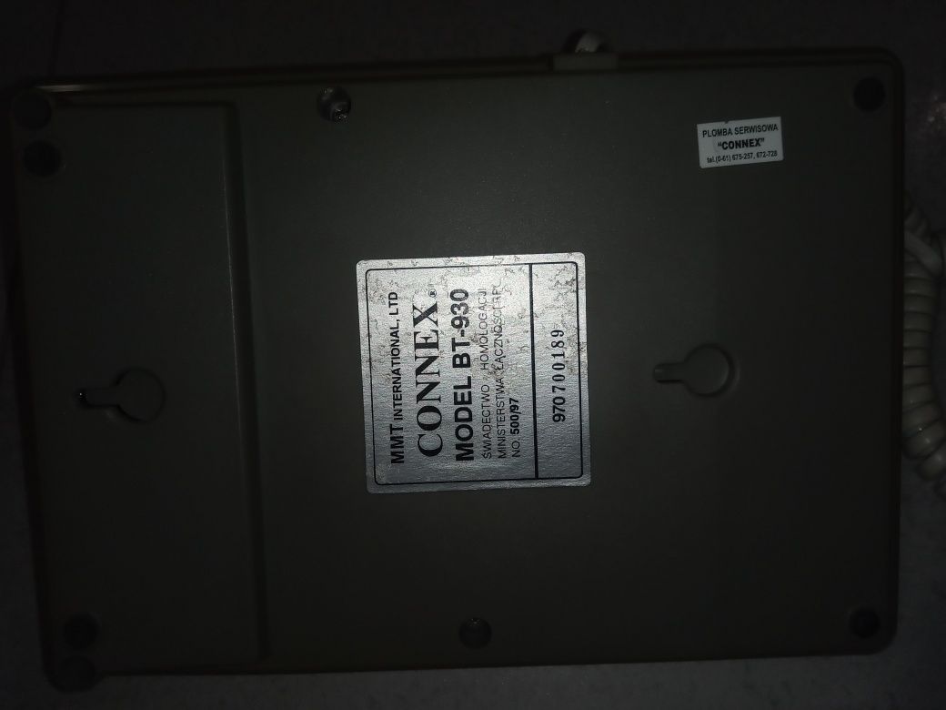 Telefon stacjonarny CONNEX model BT - 930 PRL