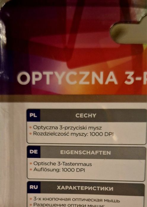 Mysz optyczna PC NOWA